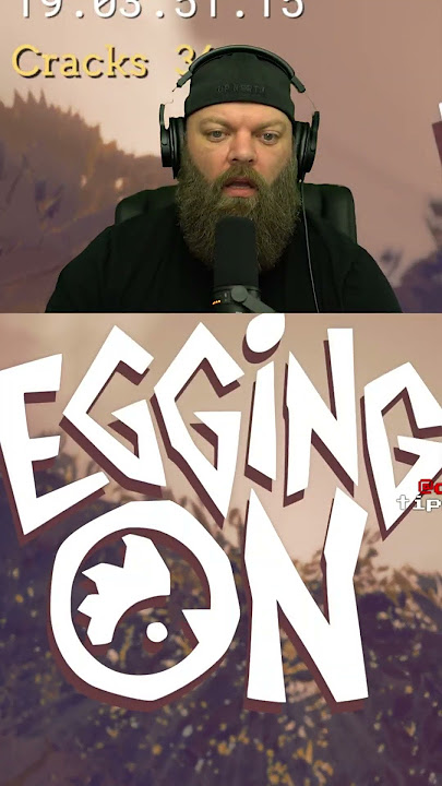 I finally beat Egging On! 😂 Egging On