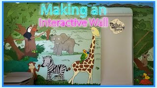 Interactive Mural Painting Home Decor Timelapse Video