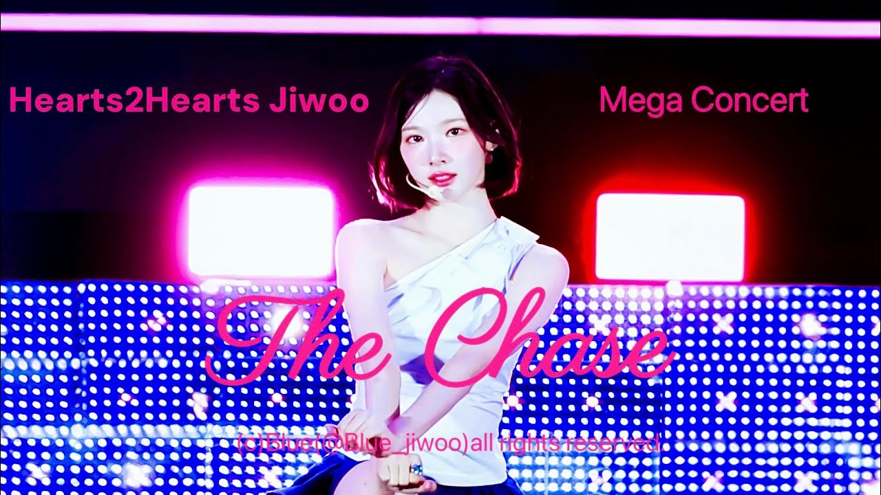 [4K] 250531 하츠투하츠 Hearts2Hearts 지우 Jiwoo 2025 Mega Concert- The Chase 직캠 fancam
