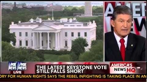 Manchin Talks About Energy Security and the Imporance of Approving the Keystone XL Pipeline
