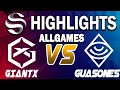 Giantx pride vs guasones all games highlights  league of legends  superliga  playoffs