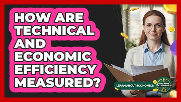 How Are Technical And Economic Efficiency Measured?