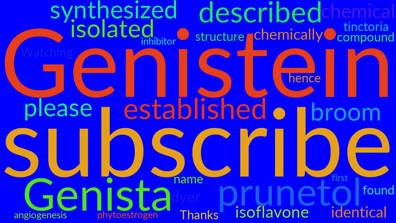 Genistein information