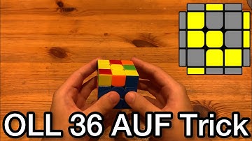 OLL 36 AUF Trick