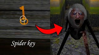 How To Find & Use The Spider Key In Granny Version 1.8 Update (Tutorial Gameplay)