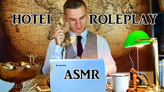 ASMR - Hotel Concierge Roleplay (Soft-Spoken, Typing, Personal Attention) screenshot 1