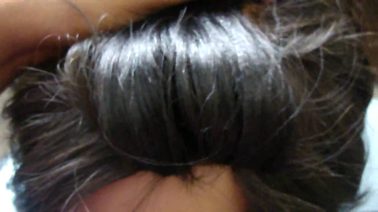 Invisible Part Sew In No Glue Youtube