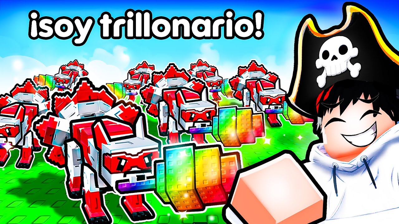 ¡ROBO TRILLONES con un EJÉRCITO de KITSUNE en Grow a Garden!