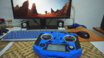 How to play FPV Freerider on PC using Taranis Q X7S radio (USB cable)
