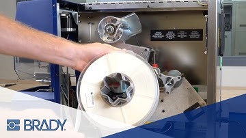BradyPrinter A5500 | How To Load Materials