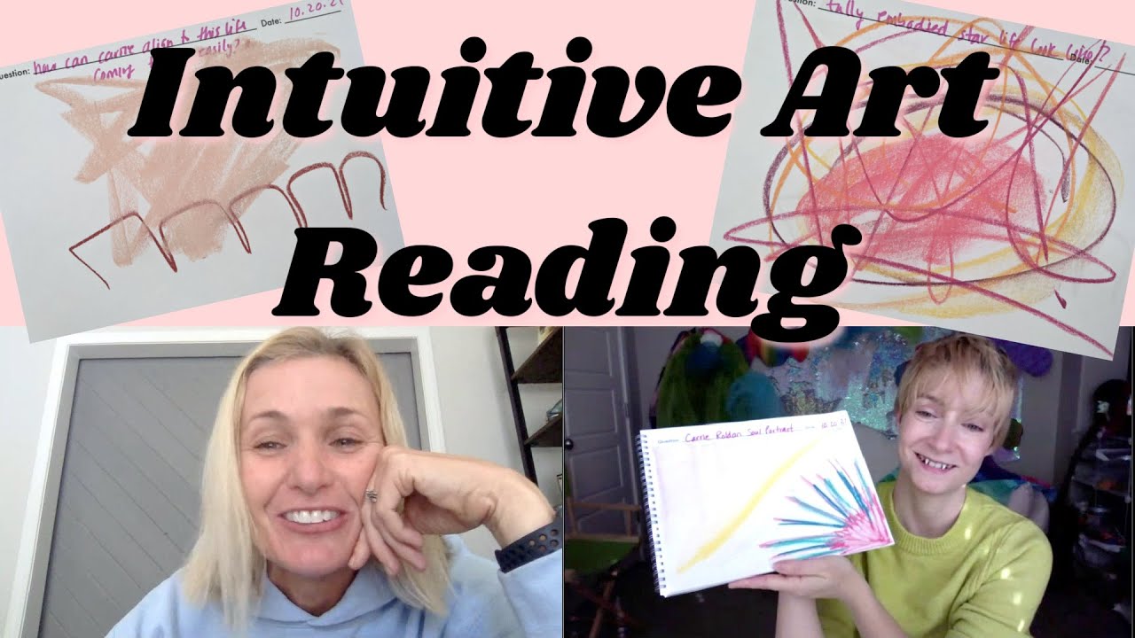 A Surprise Intuitive Art Reading! (with Soul Portrait & lots of Resistance)
