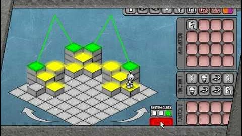 LightBot 2 Walkthrough - Levels 1-12 (Basics & Recursion), Minimal Commands