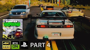 Need for Speed Unbound PART 4: 4K NVIDIA RTX ON MOD PS5 Ultra GRAPHIC