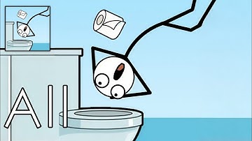 Ragdoll Jump - Gameplay Walkthrough - All Levels 1-80 - Funny Stickman Brain Puzzle Game