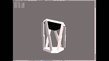 Stewart-Gough Platform Visualisation in Blender