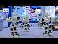 3D 180VR 4K Humanoid Robot Alpha 1 Pro Group Dance Performance
