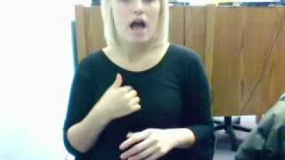 ASL 5 - Final Expressive Test (what Like about ASL)