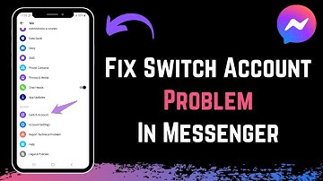 Switch Messenger Account - How to Fix Switch Account Problem in Messenger !