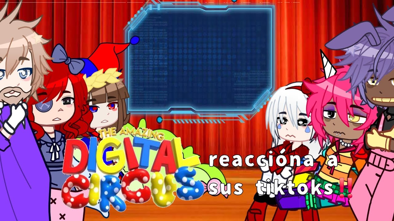 TADC react to Pomni🎪🔵🔴‼️// Part 1/? 💭//