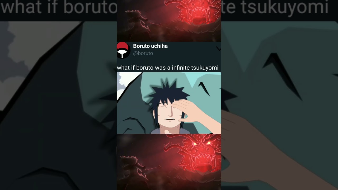 What if Boruto isn't real? What if Madara's Infinite Tsukuyomi plan  worked?… - - TikTok from:…