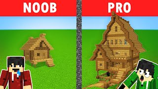 NOOB VS PRO: BAHAY KUBO BUILD CHALLENGE | Minecraft  (Tagalog) by Esoni TV 430,786 views 6 months ago 28 minutes