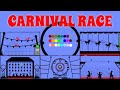 24 Marble Race EP. 13: Carnival Race (by Algodoo)