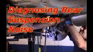 Diagnosing rear suspension noise 2008 Toyota Camry