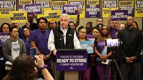 Pushed to the Brink: Ready to Strike at Sharp Healthcare