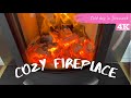 Cozy Fireplace🔥 Cold day in Denmark | Pejs og brændeovn | Super Relaxing Fire | Crackling Fire #4K