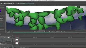 Creating the Tunnel - drawing and animating in TVPaint