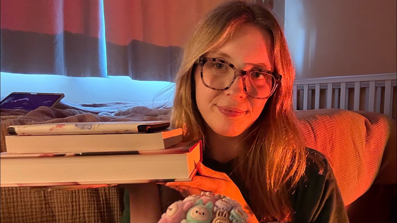 ASMR I read 5 books in July🍄monthly reading wrap-up