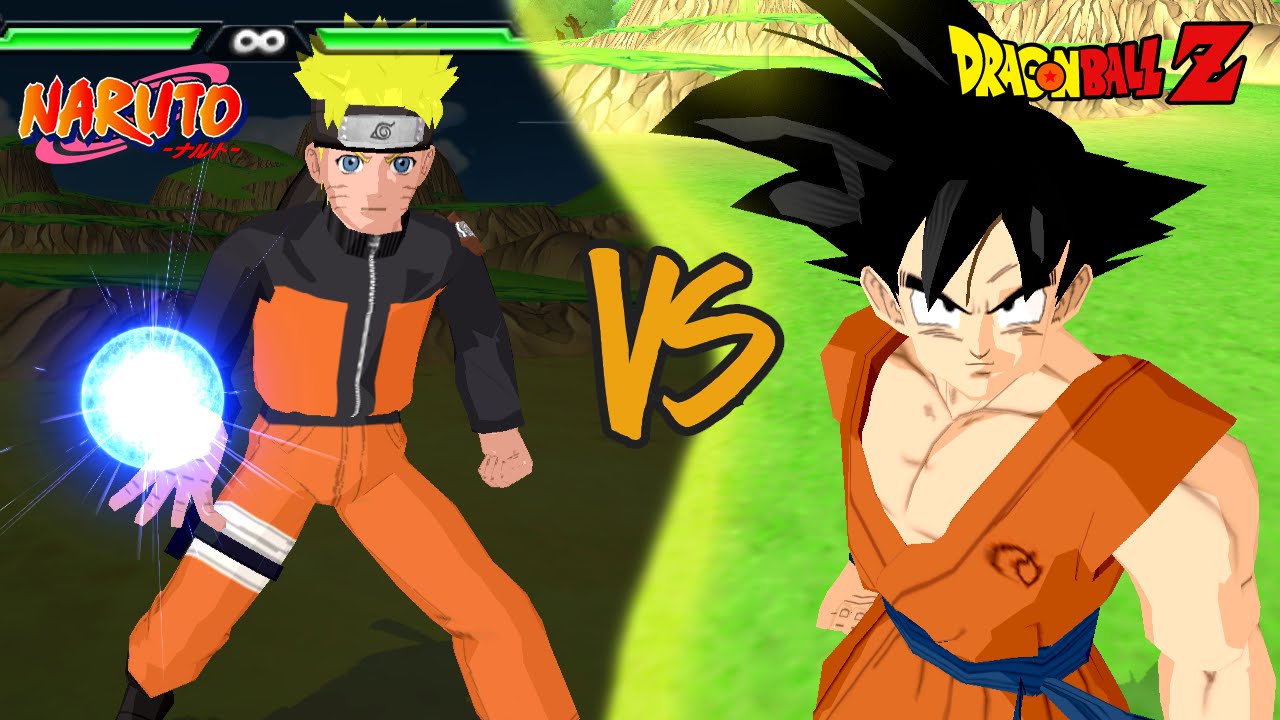 Naruto vs Goku Fukkatsu no F *DBZ Team* | Dragon Ball Z Budokai Tenkaichi 3 MOD - YouTube