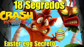 Crash Bandicoot 4 It's About Time - 18 Easter Egg - 18 Segredos Secretos e referências