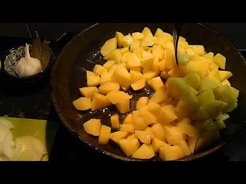 ЖАРЕНАЯ КАРТОШКА ОСОБЫМ СПОСОБОМ ! нет СЕКРЕТОВ!!!!!(#кулик)(#kulik)