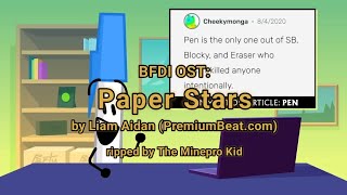 BFDI OST: Paper Stars - Liam Aidan