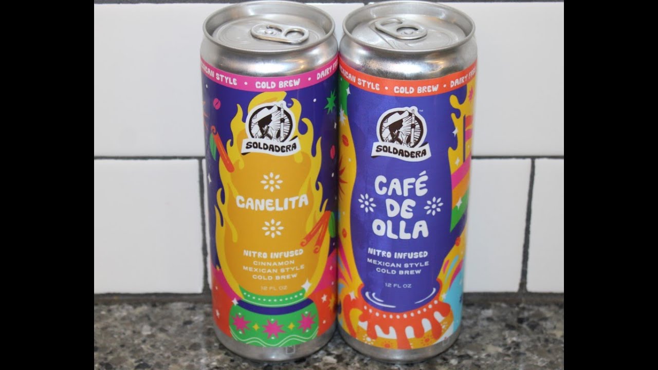 Soldadera Mexican Style Cold Brew Canelita & Café de Olla Review YouTube