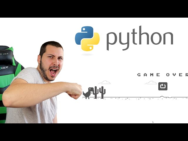 How to make gaming bot using python, Google Dinosaur game