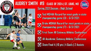 Audrey Smith (Grad: 2024) - Highlight Goals