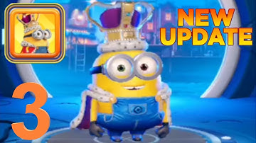 Minion Rush UNITY beta King Bob minion gameplay walkthrough part 3 ios android