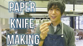 Paper Knife Making | Yahiko Village