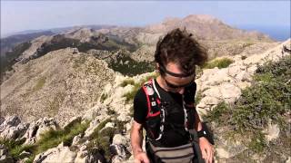 Mallorca, climbing/hiking road to Massanella