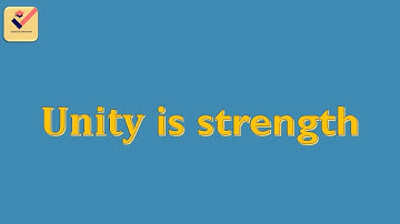 Unity is strength | Proverb @FastLearnShorts