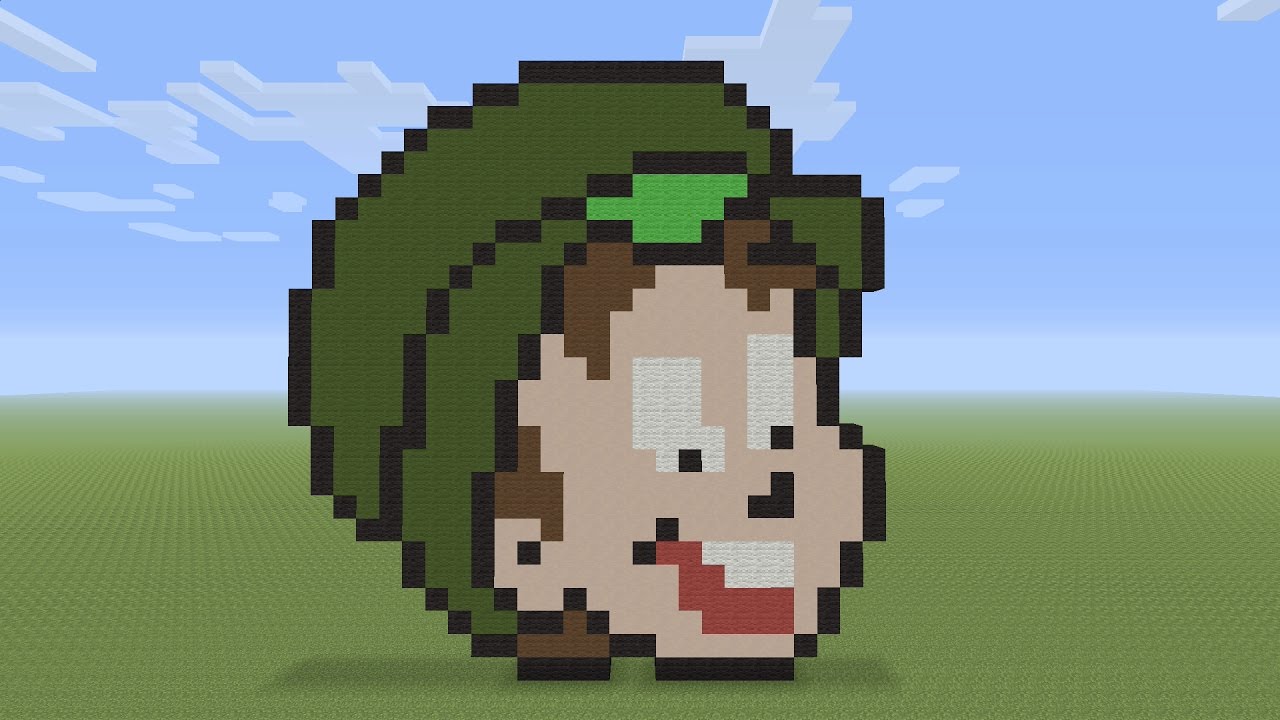 Minecraft Pixel Art Lucky The Leprechaun From Lucky Charms YouTube