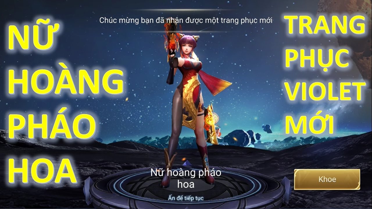 Garena Liên Quân Mobile   MỞ BÁN RƯƠNG THỜI TRANG VIOLET  Chỉ với 15QH  bạn đã có cơ hội sở hữu 3 Tướng Violet vĩnh viễn 3 Trang phục Violet