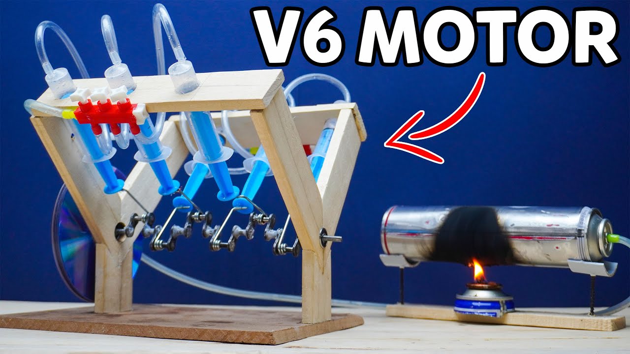 How To Make A Homemade V6 Engine