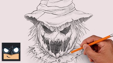 How to Draw a Scarecrow | Sketch Tutorial