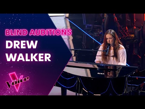 The Blind Auditions: Drew Walker Sings Down Under By Men At Work