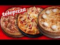 Como hacer PIZZA en CASA estilo TELEPIZZA 🍕 ESPECIAL 2 MILLONES!