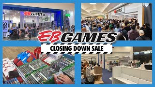 Eb Games Closing Down Sale  Long Lines Discount Stock Wide Selection And Angry Consumers