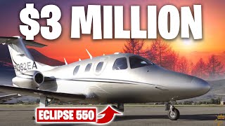 Inside $3 Million Eclipse 550 | Very Light Private Jet